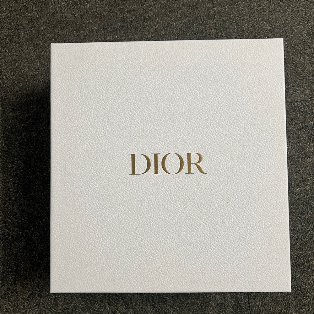 Dior White Shoe Box with Label